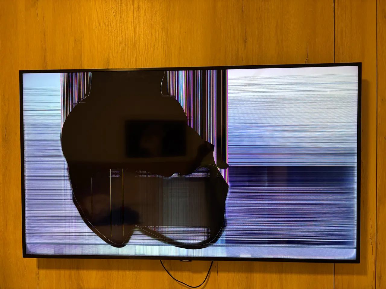 TV Samsung QLED 55 com defeito  - Foto 5