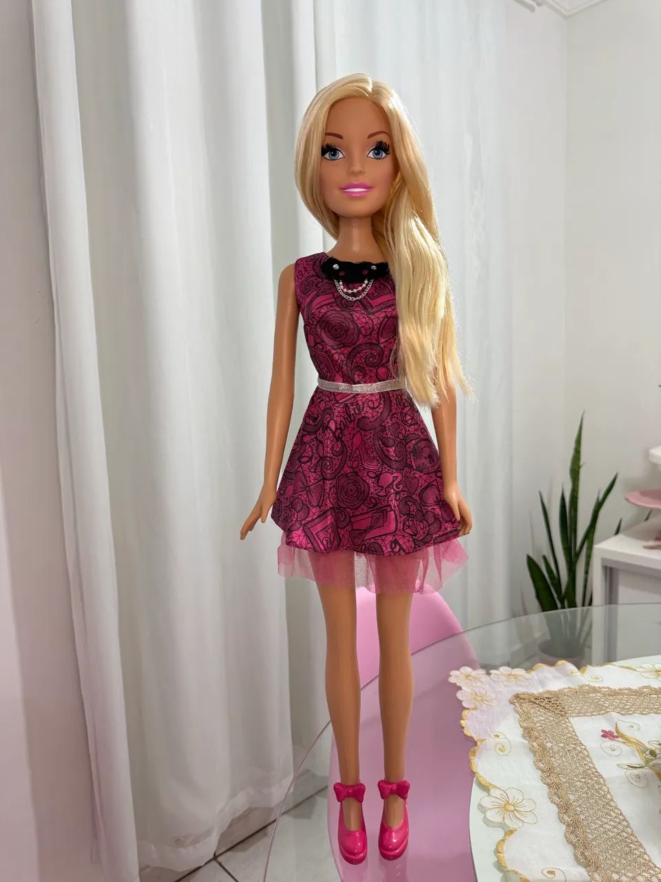 Boneca Barbie Size 70 cm grande  - Foto 4