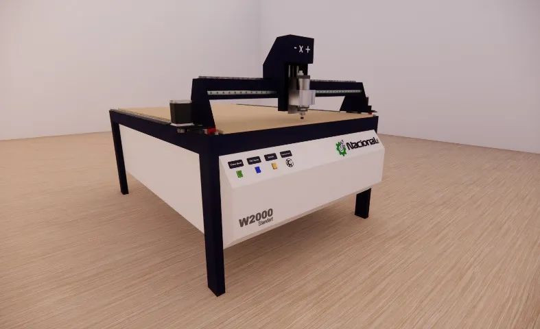 Router CNC Barata e forte.