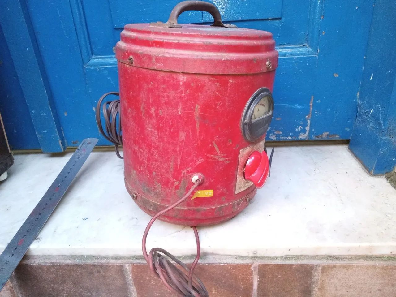 Carregador vintage de bateria  - Foto 4