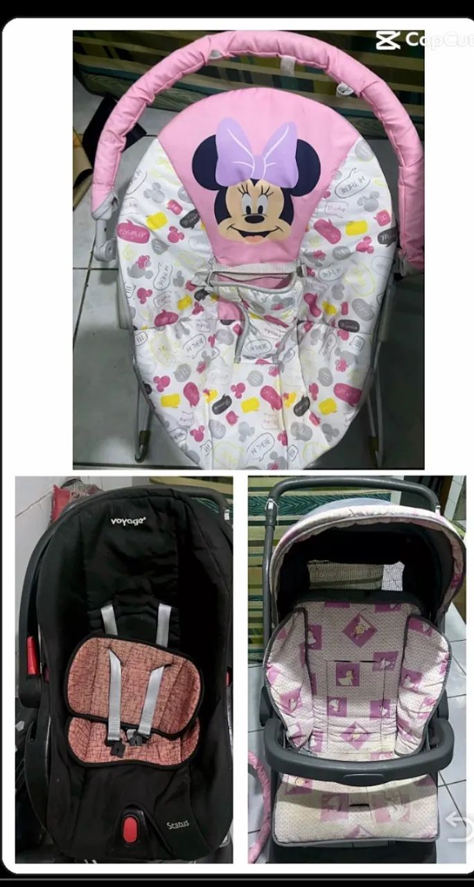 Kit assentos p/ bebê 