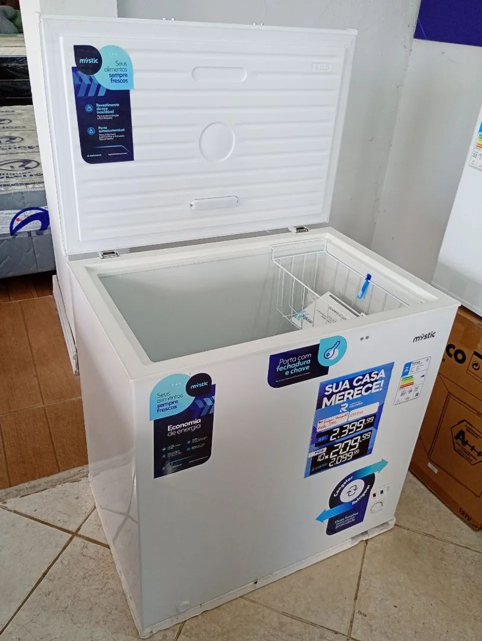 Freezer Horizontal Mystic 199L - Foto 2