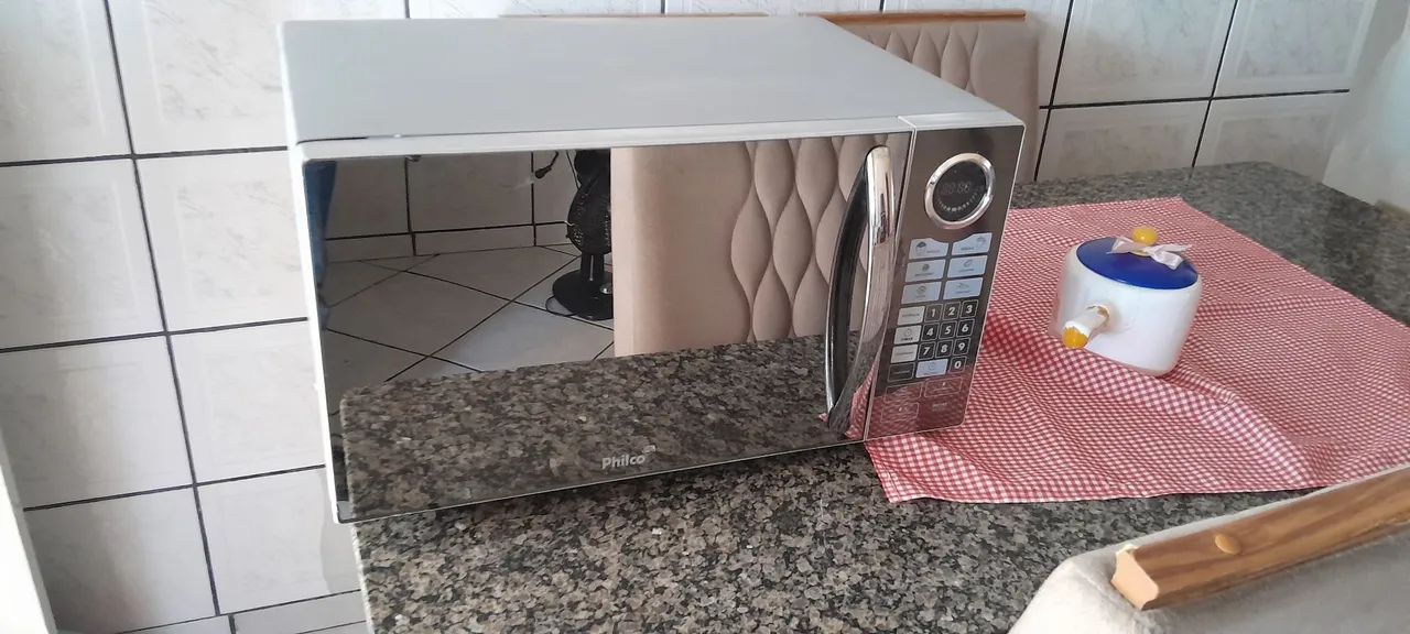 Micro-ondas philco espelhado 