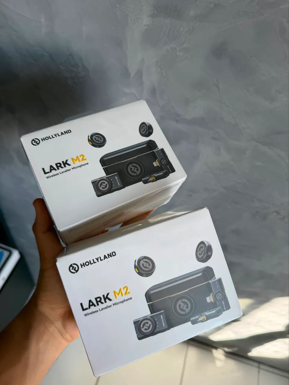 Microfone lark M2 lacrado