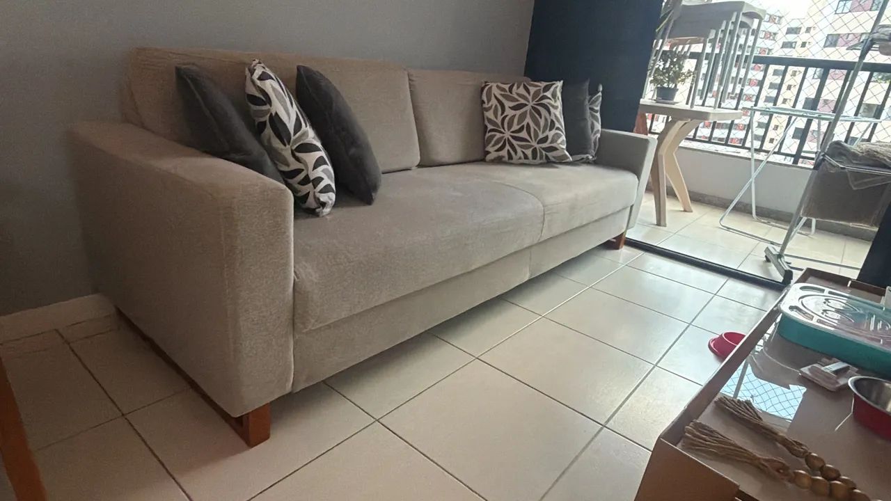 Sofá 1 ano ano de uso da Larshopping 2,18m