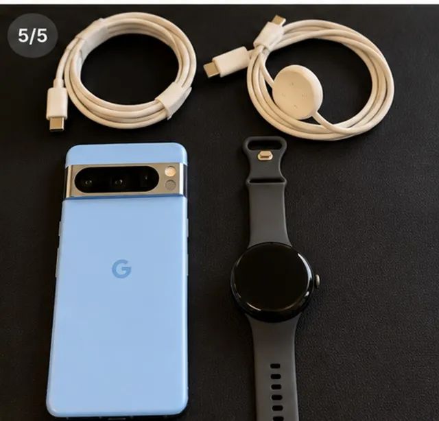 Google Pixel 8 Pro + Pixel Watch 2 - Excelente estado