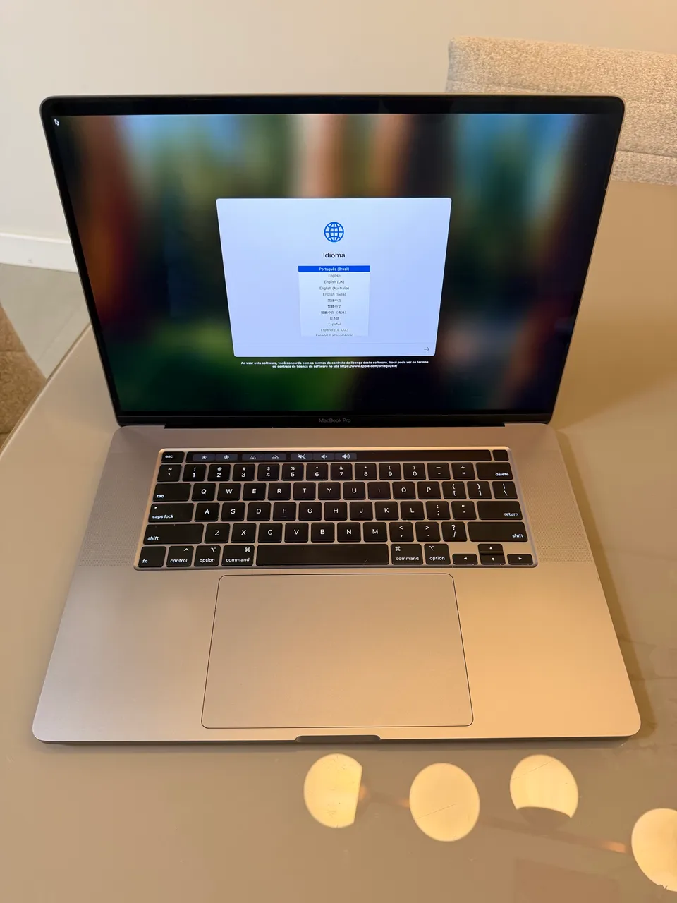 macbook pro 16 2019