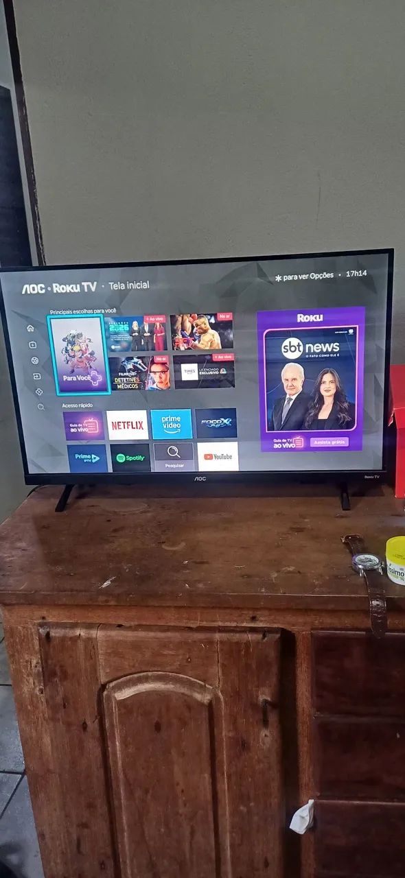 Smart tv roku 32 polegadas  - Foto 4