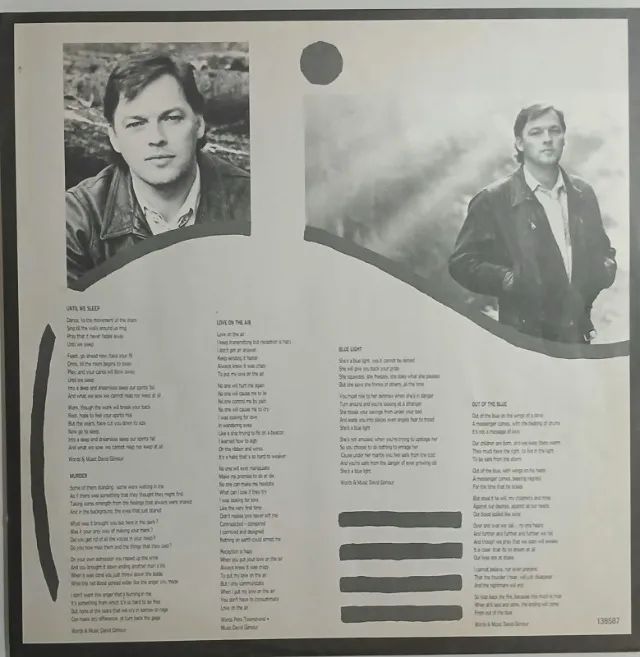 LP - David Gilmour - About Face - Foto 4