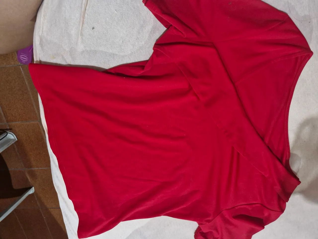 Blusa vermelha 