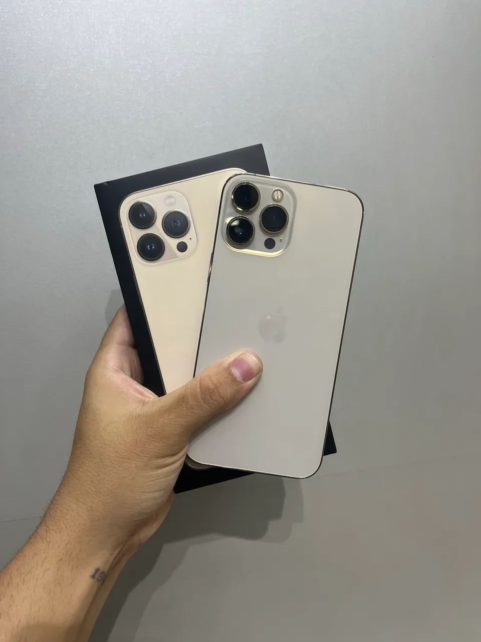 12 pro max 128gb dourado 