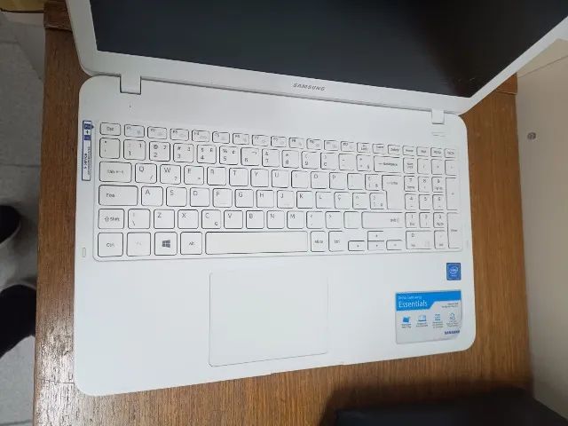 Notebook Samsung Essentials Branco - Ótimo Estado - Foto 5