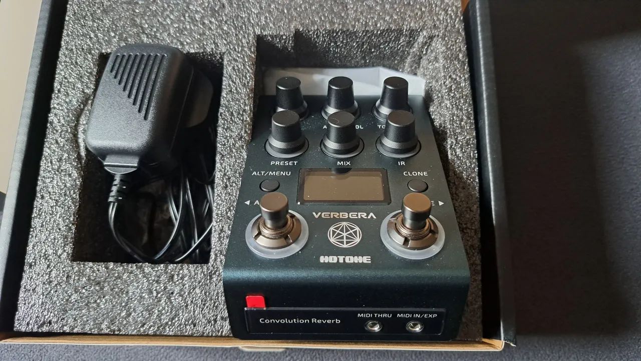 Pedal Hotone Verbera Dual Reverb Convolution Impulse Response IR - Foto 5