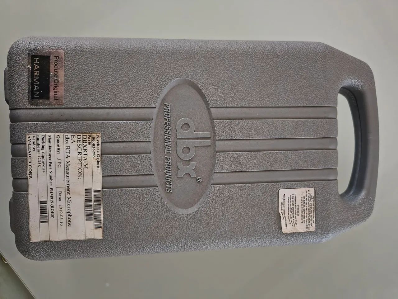 Microfone RTA DBX com case  - Foto 3