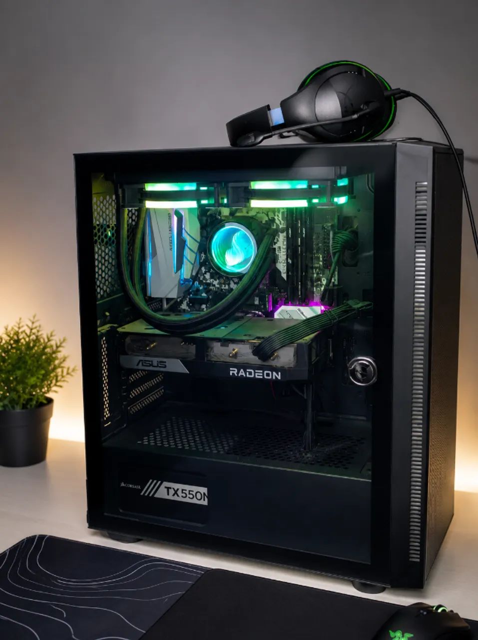 PC Gamer Ryzen 5 + RX 6600 XT - Excelente Estado