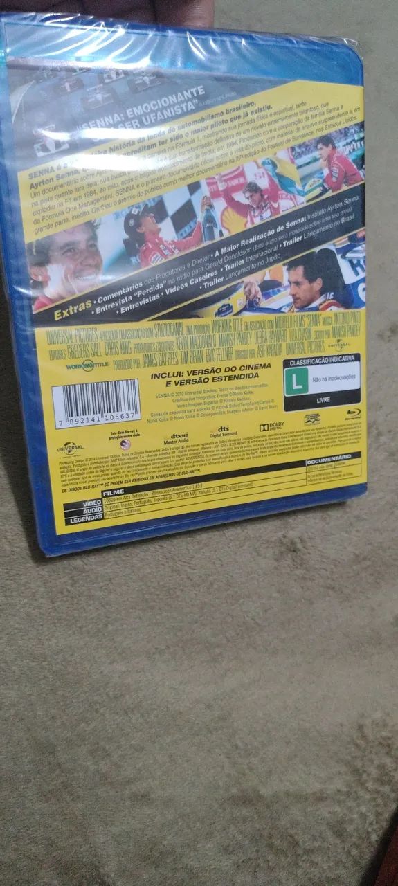 Senna  filme em Blu Ray  - Foto 3