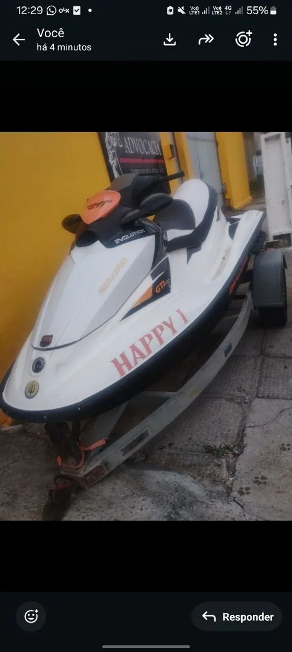 Vendo e troco jet sky seadool gti 130 - Foto 2