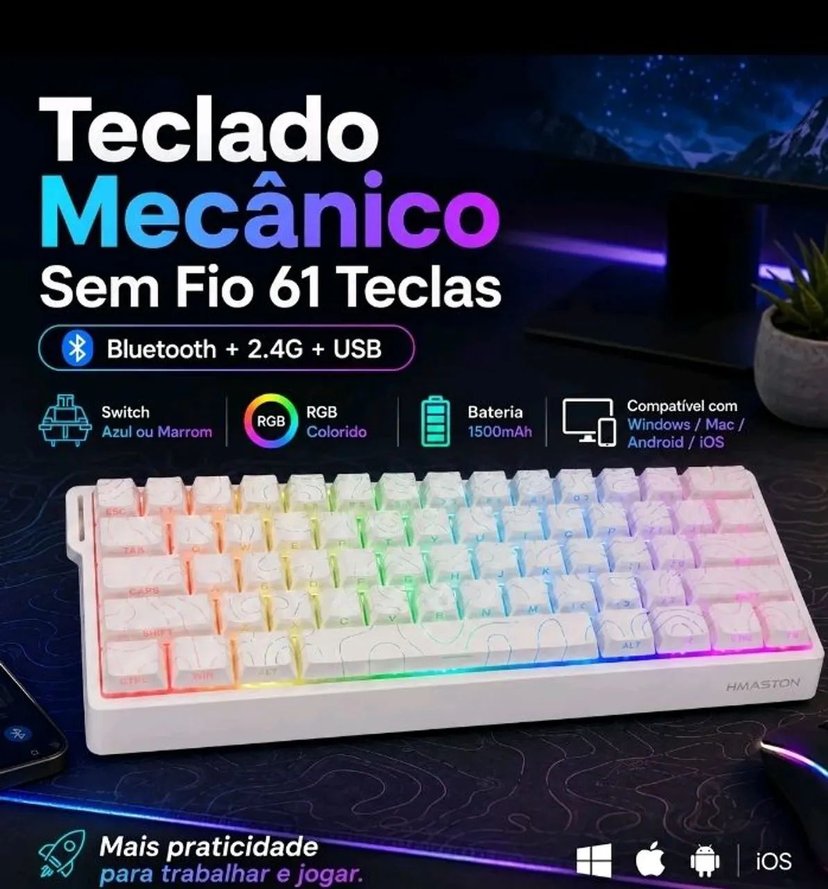 TECLADO SEM FIO