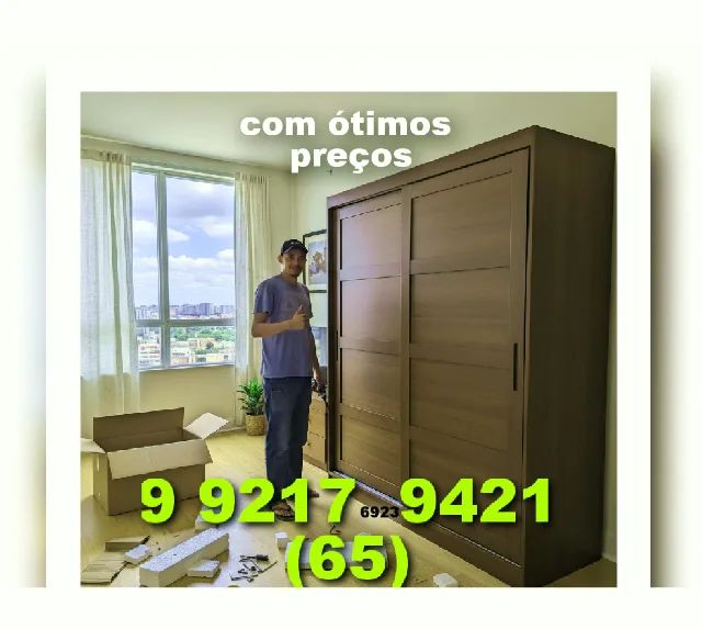 Montagem de Móveis em quartos, kitnets, iats