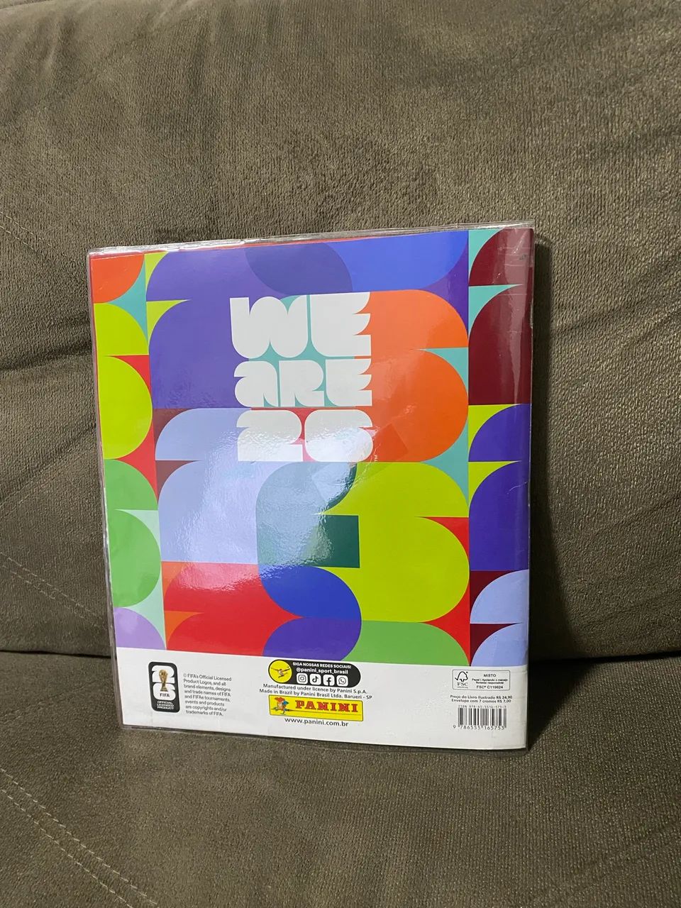 Álbum Copa 2026 - 100% completo e original + capa - Foto 2