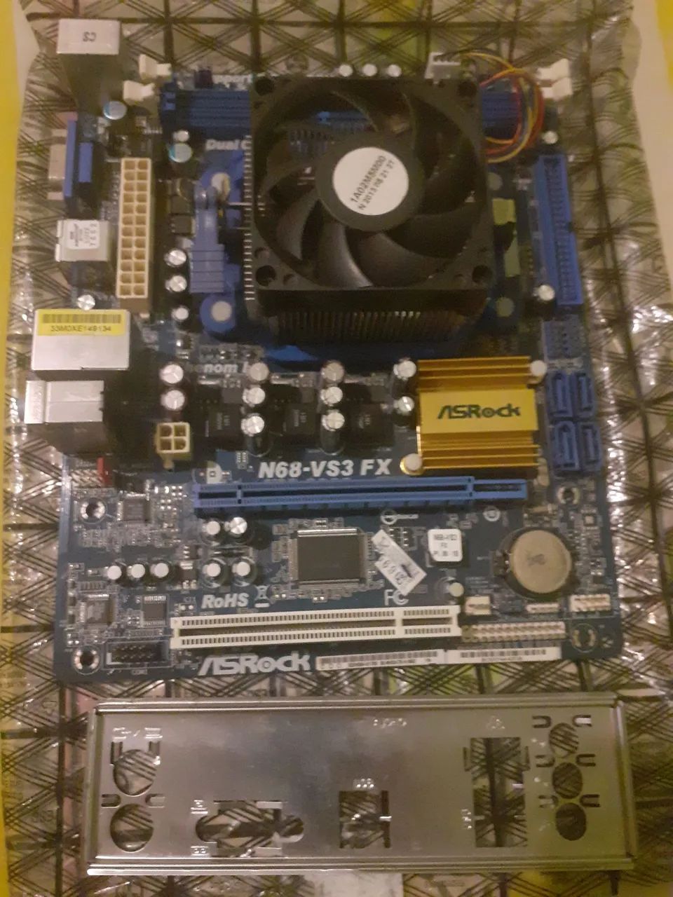 Kit placa mãe n68-vs3 fx + AMD FX 4300 - Foto 2