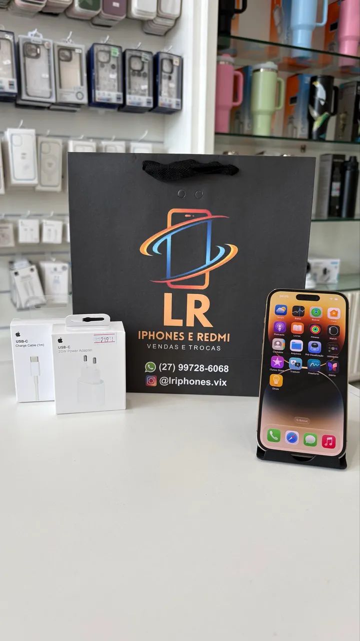 iPhone 14 Pro 128GB dourado 