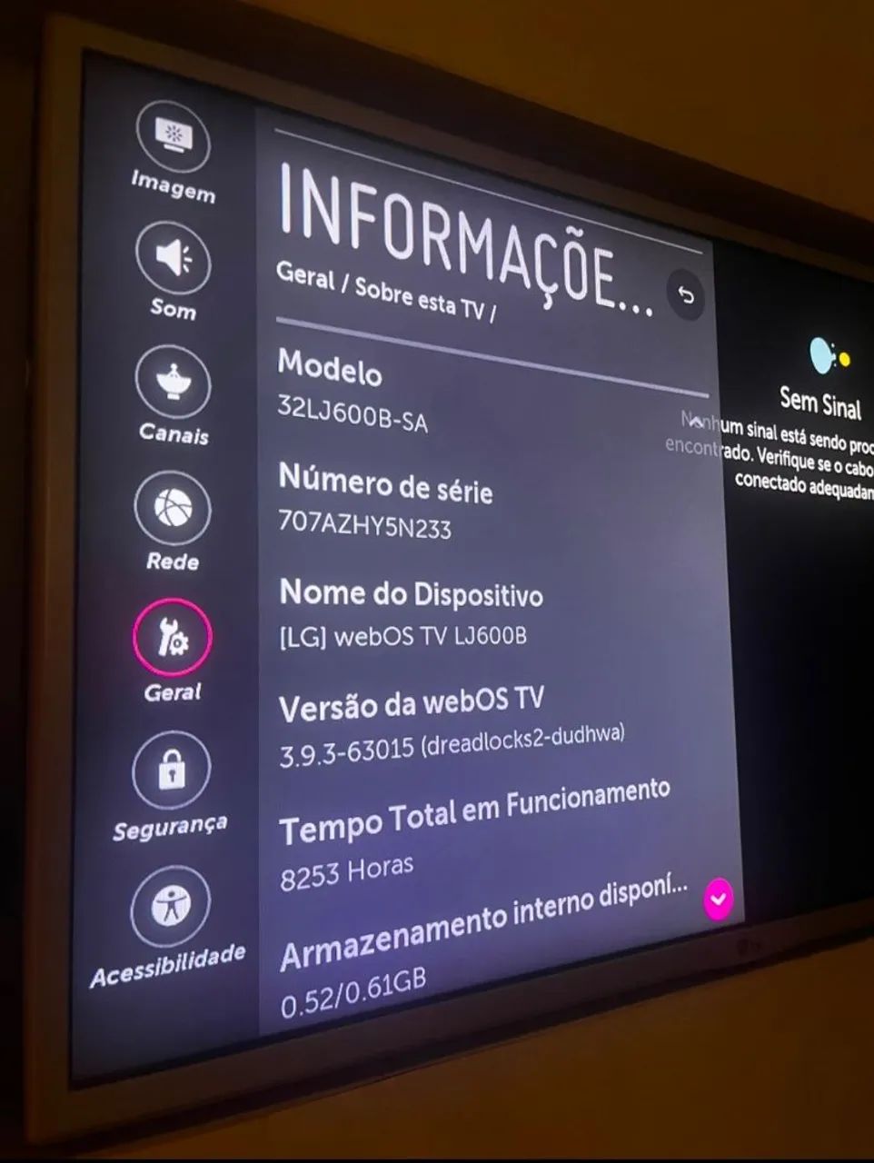 Tv LG 32"