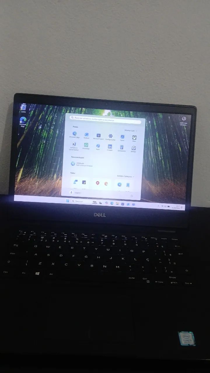 Notebook Dell Intel i5 8th 16gb RAM Windows 11 pro 