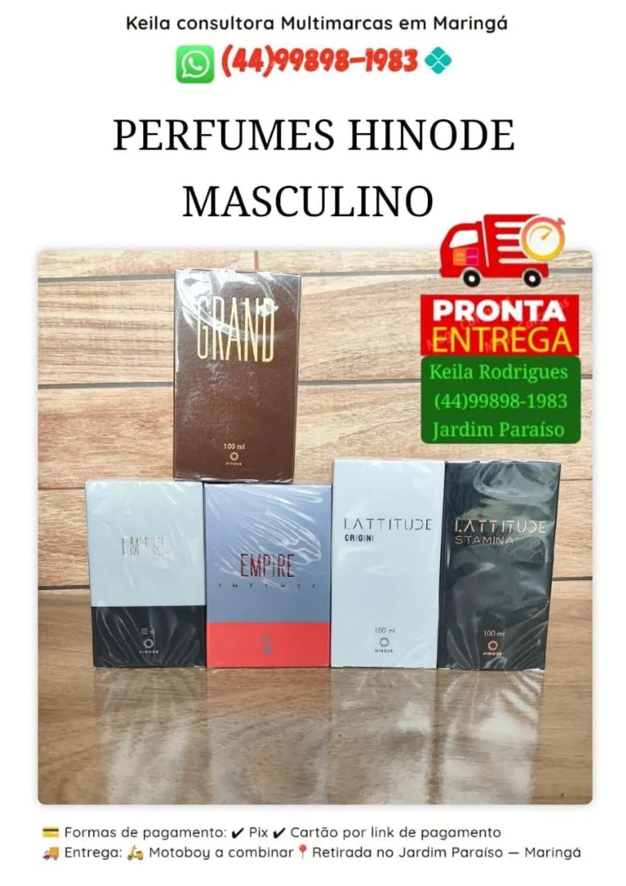 Perfume Hinode presente dia dos pais