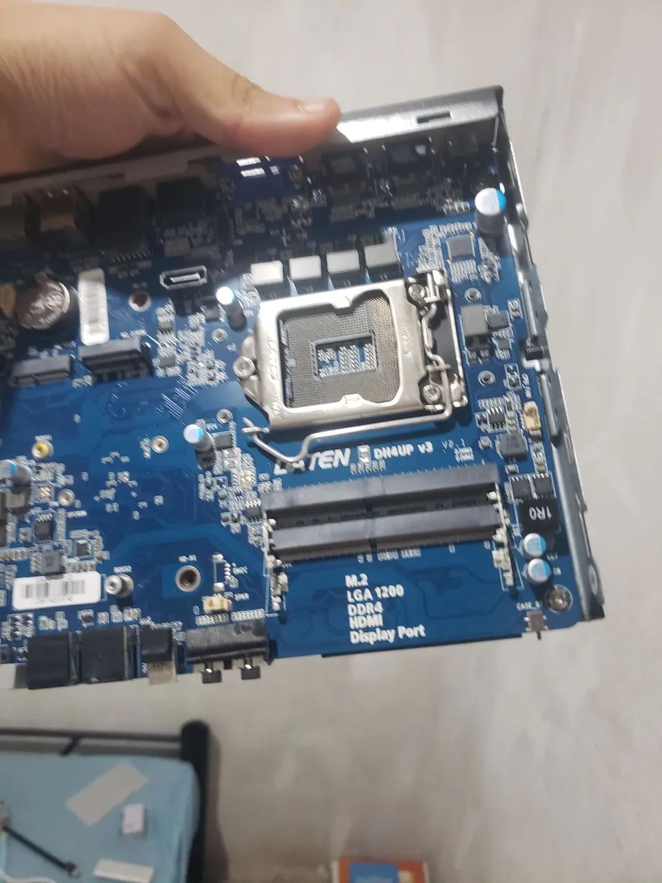 Mini pc com gabinet e placa lga 1200  - Foto 3