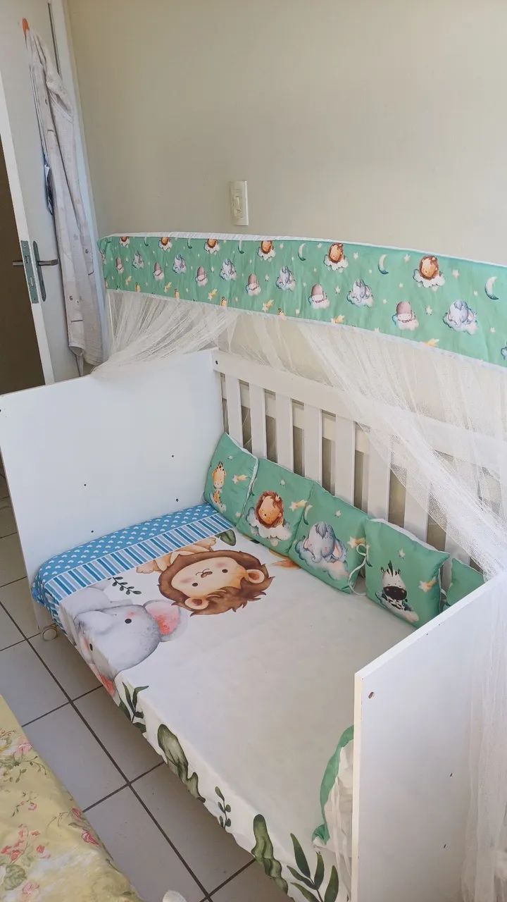 Berço 3 em 1 sem Colchão  - Foto 2