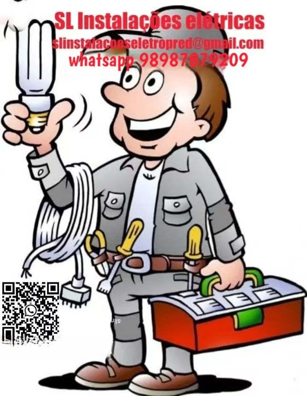 Precisando de eletricista! Chame SL Instalações eletro prediais .