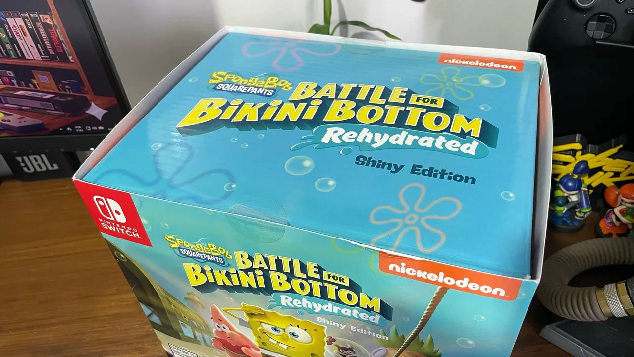Edição Limitada Sponge Bob Nintendo Switch  - Foto 5