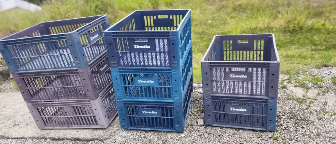 Caixa Plastica Grande Reforçada TOMITA excelente estado! - Foto 2