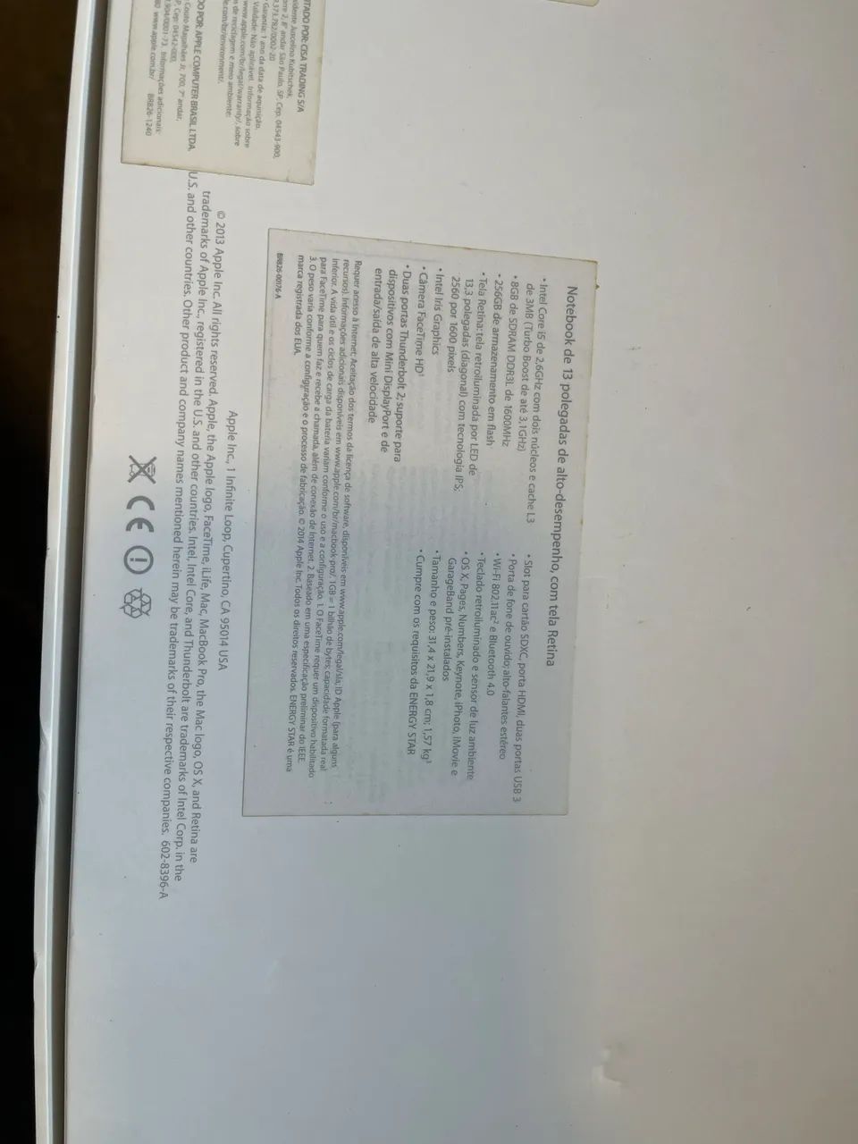MacBook Pro A1502 2014 - Foto 2