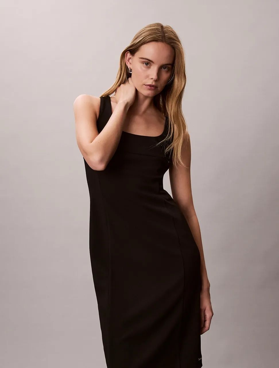 Vestido longo Calvin Klein 