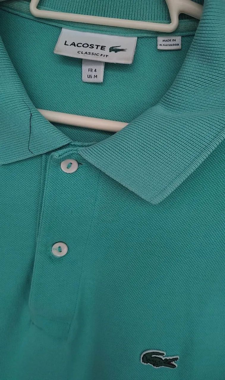 camisa polo original Lacoste Tam M - Foto 2
