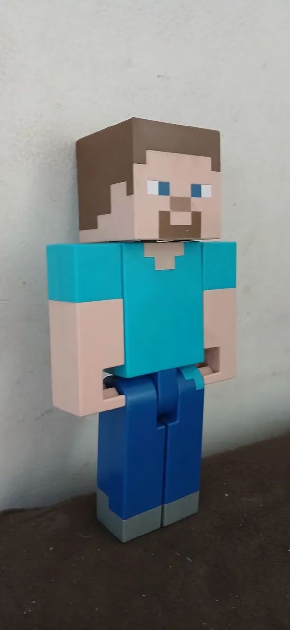 Boneco manecraft 20cm  - Foto 2