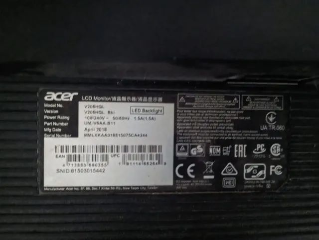 ? MONITOR ACER V206HQL  - Foto 4