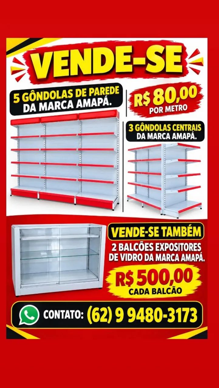 GANDULAS / PRATELEIRAS