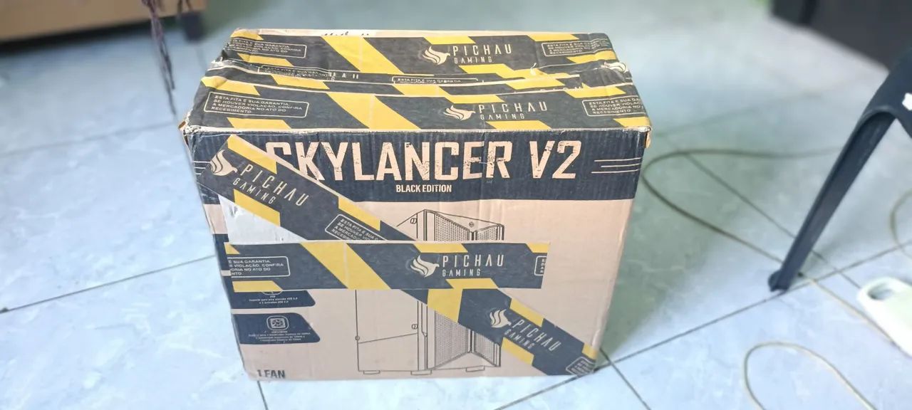 Gabinete Pichau skylancer V2 black edition 
