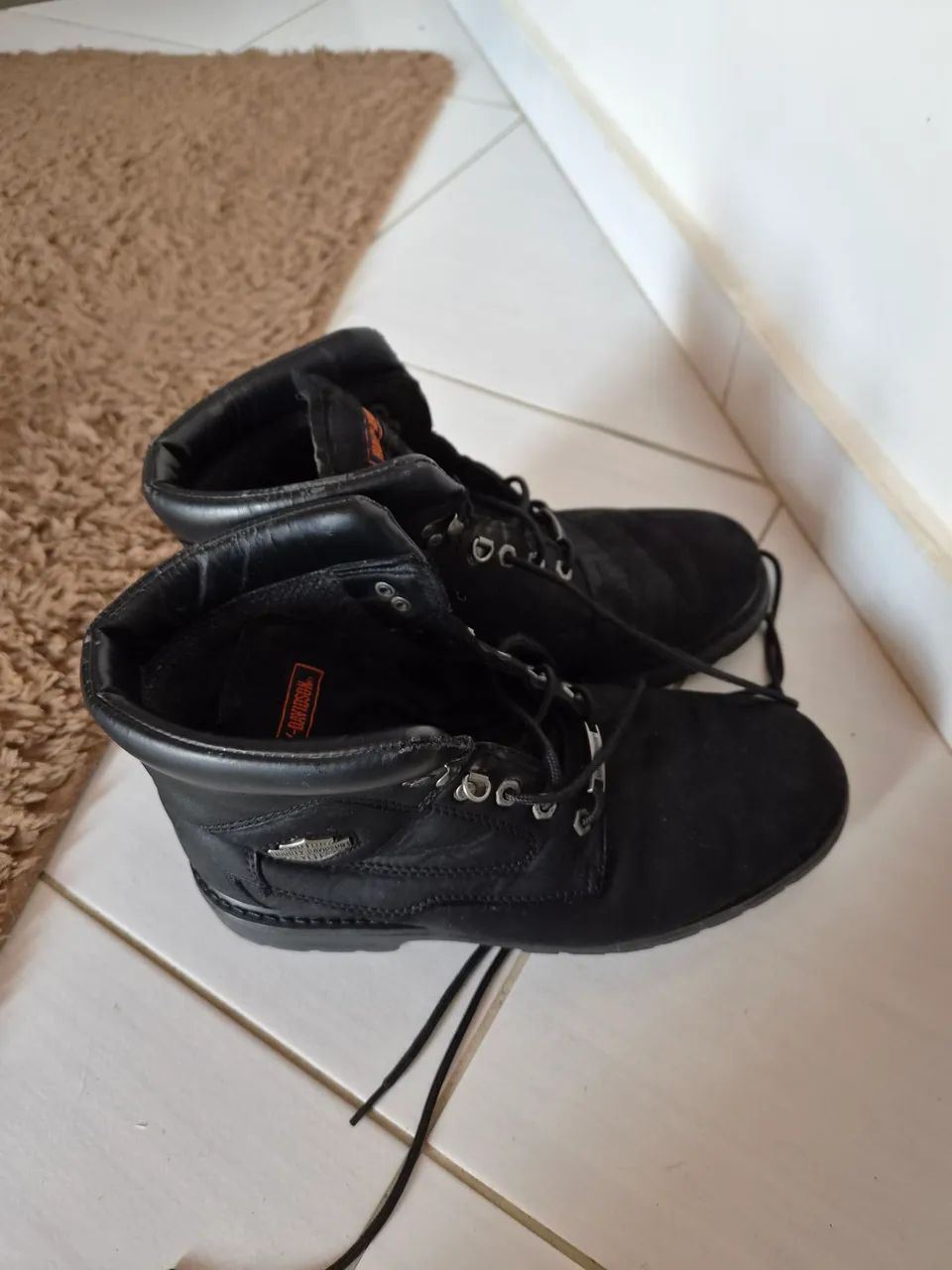 Bota Harley Davidson Original Couro - Foto 4