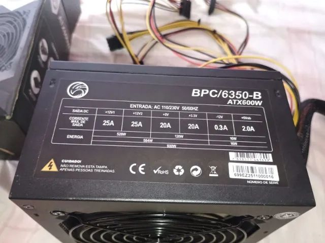 FONTE ATX 600W