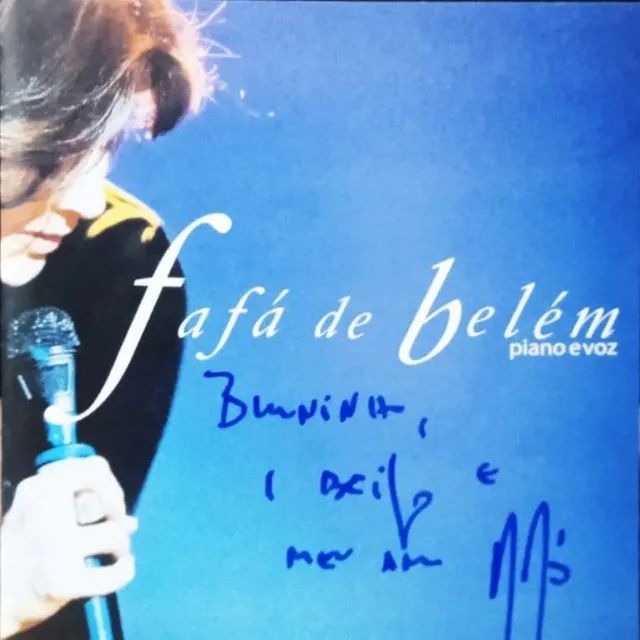 Cd Fafá de Belém - Piano e Voz - Autografado - Foto 2