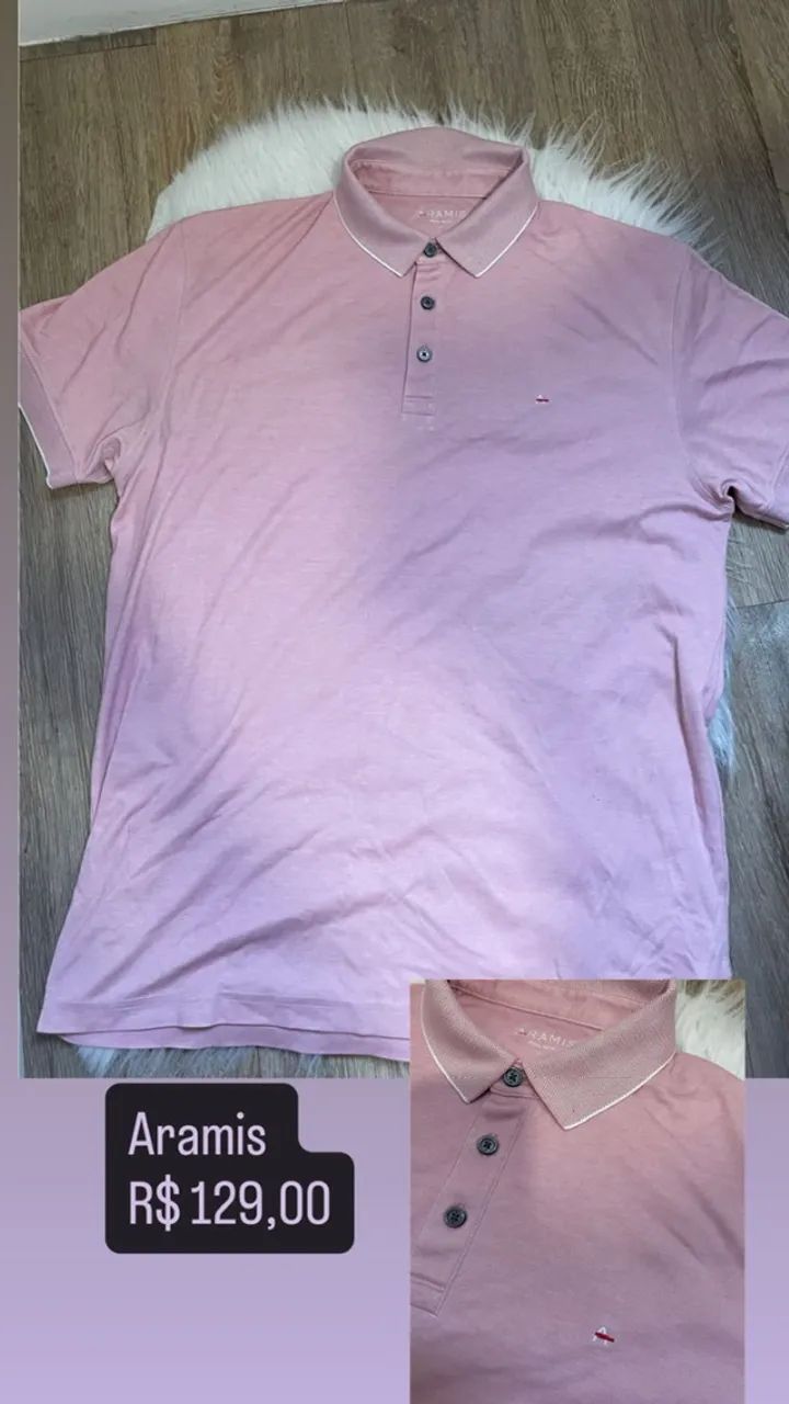 Camisas Polo Tommy e Aramis
