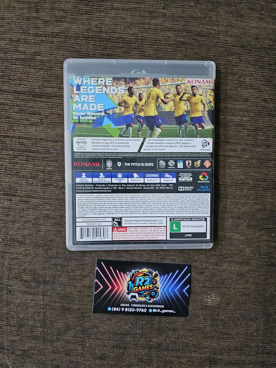 PES 2018 (PS3) JOGO - Foto 2