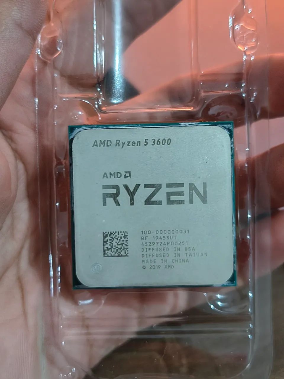 Ryzen 5 3600 | 6 Núcleos 12 Threads | AM4 | Envio OLX Pay | Aceito Cartão