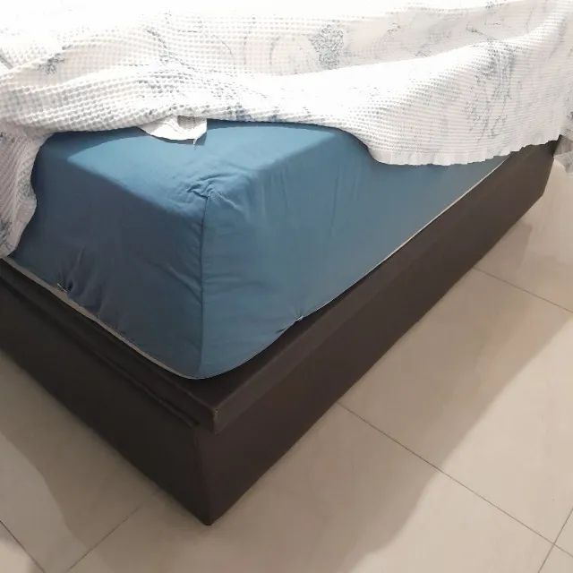 CAMA BOX COM COLCHÃO  - Foto 3
