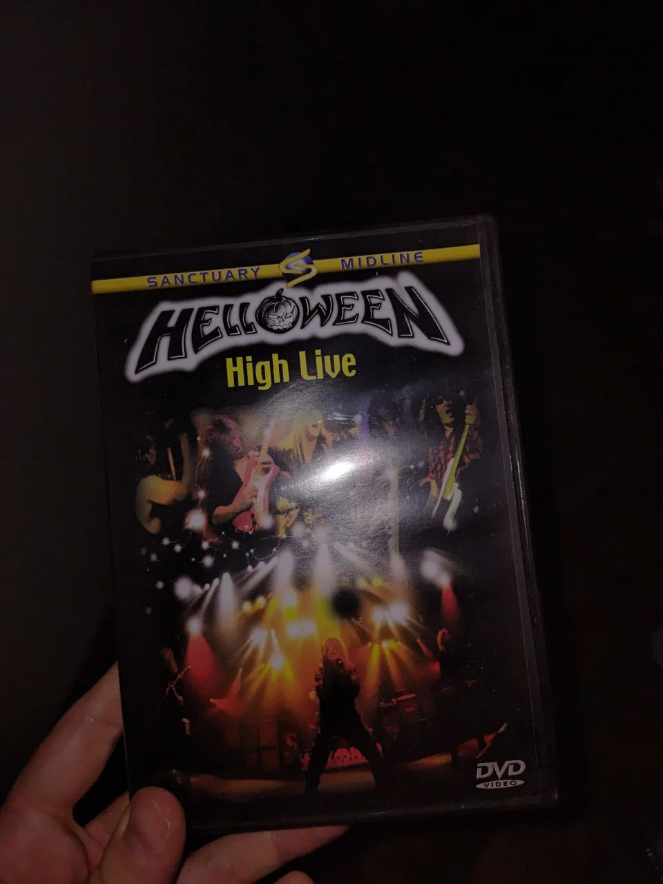 Dvd helloween - high live (novo) ver descrição