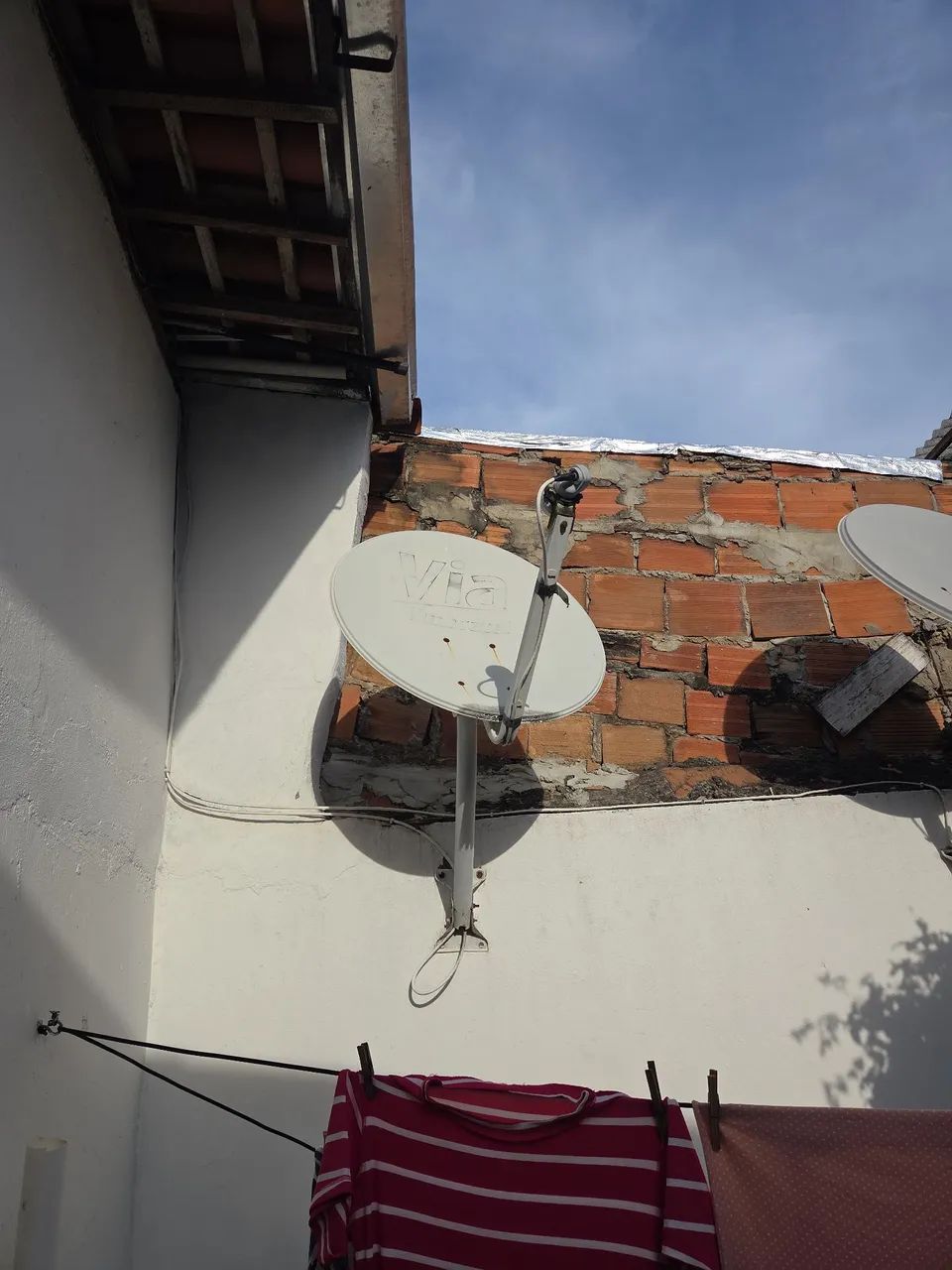Antena com lnb 60cm